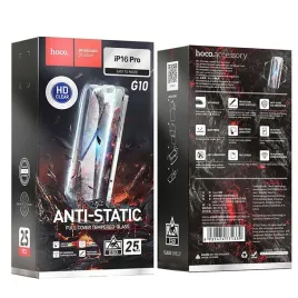 hoco-zestaw-25x-szklo-hartowane-hd-anti-static-multipack-do-iphone-16-pro