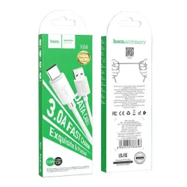 hoco-kabel-usb-a-do-typ-c-3a-x88-1-m-bialy