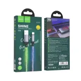 kabel-usb-a-do-usb-c-hoco-3a-1-m-u112-szary