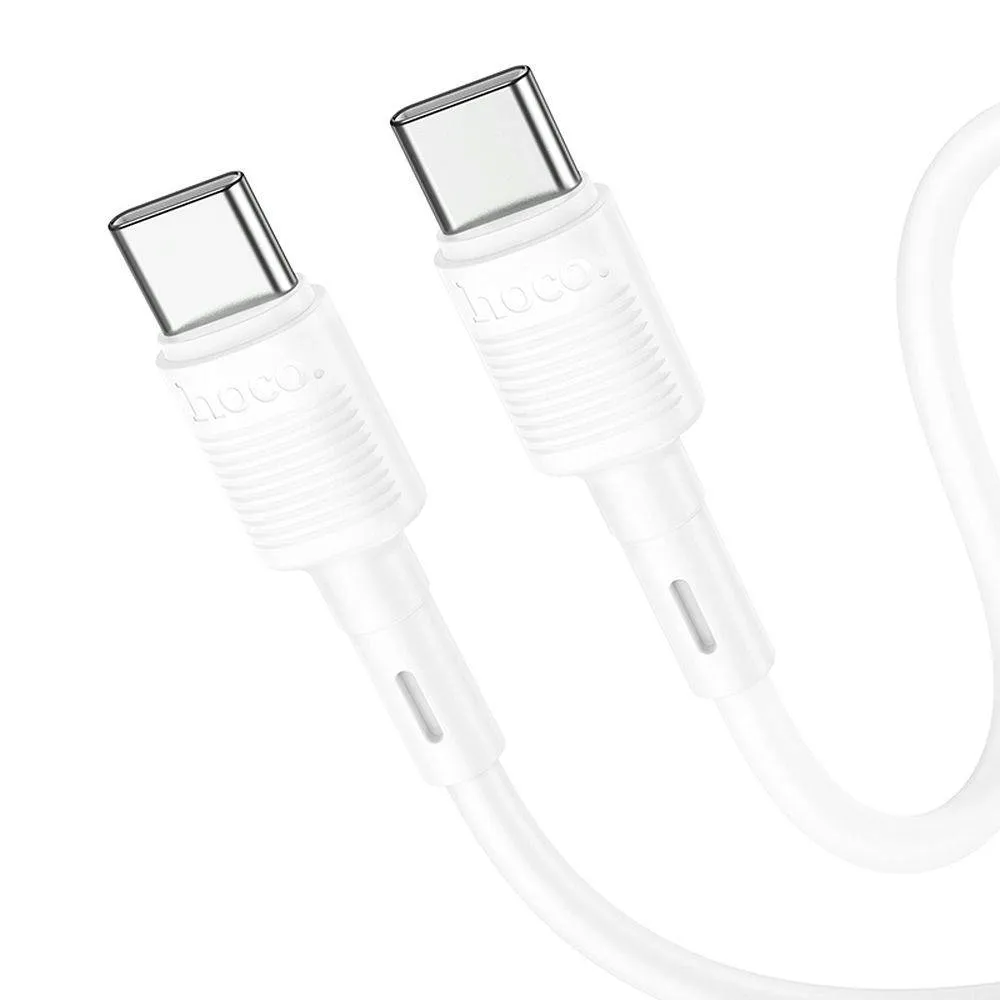 hoco-kabel-typ-c-do-typ-c-pd-3a-60w-x83-1-m-bialy-stan-nowy