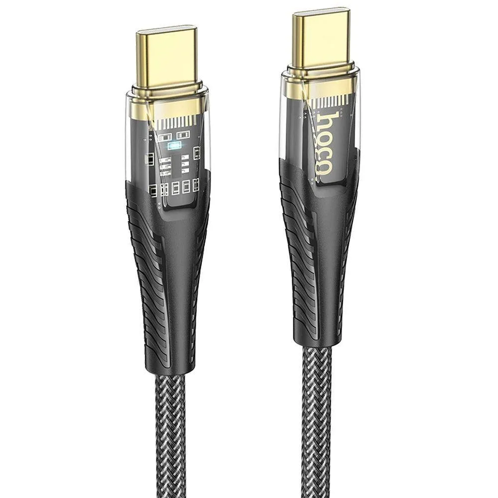 hoco-kabel-typ-c-do-typ-c-3a-60w-u121-12-m-czarny-stan-nowy