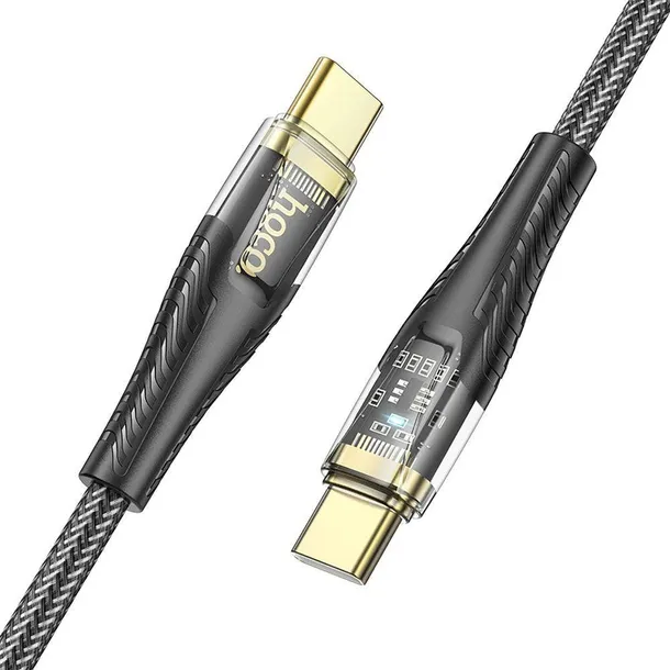 hoco-kabel-typ-c-do-typ-c-3a-60w-u121-12-m-czarny-kolor-czarny