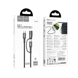 kabel-2w1-usb-c-do-usb-c-mag3-hoco-240w-18-m-u142-czarny