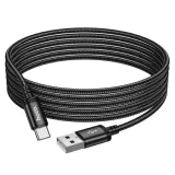 hoco-kabel-usb-a-do-typ-c-3a-x91-3-m-czarny-kolor-czarny