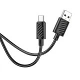 hoco-kabel-usb-a-do-typ-c-3a-x88-1-m-czarny-kolor-czarny