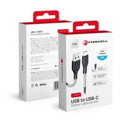 forcell-carbon-kabel-usb-do-typ-c-2-0-24a-cb-02a-czarny-1-metr