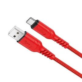 hoco-kabel-usb-do-typ-c-3a-victory-x59-1-m-czerwony