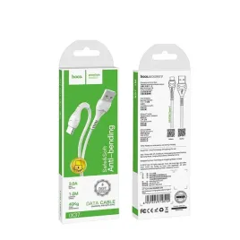 hoco-kabel-usb-do-typ-c-cool-power-x37-1-metr-bialy