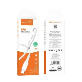 hoco-kabel-typ-c-do-typ-c-power-delivery-pd60w-3a-ferry-x70-bialy