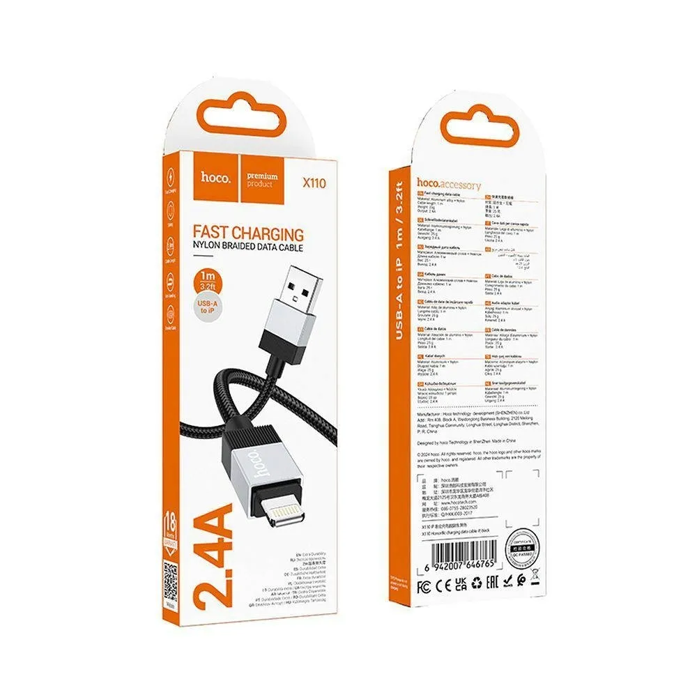 hoco-kabel-usb-a-do-lightning-24a-x110-czarny