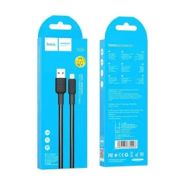 hoco-kabel-usb-do-iphone-do-lightning-8-pin-24a-jaeger-x69-czarno-bialy