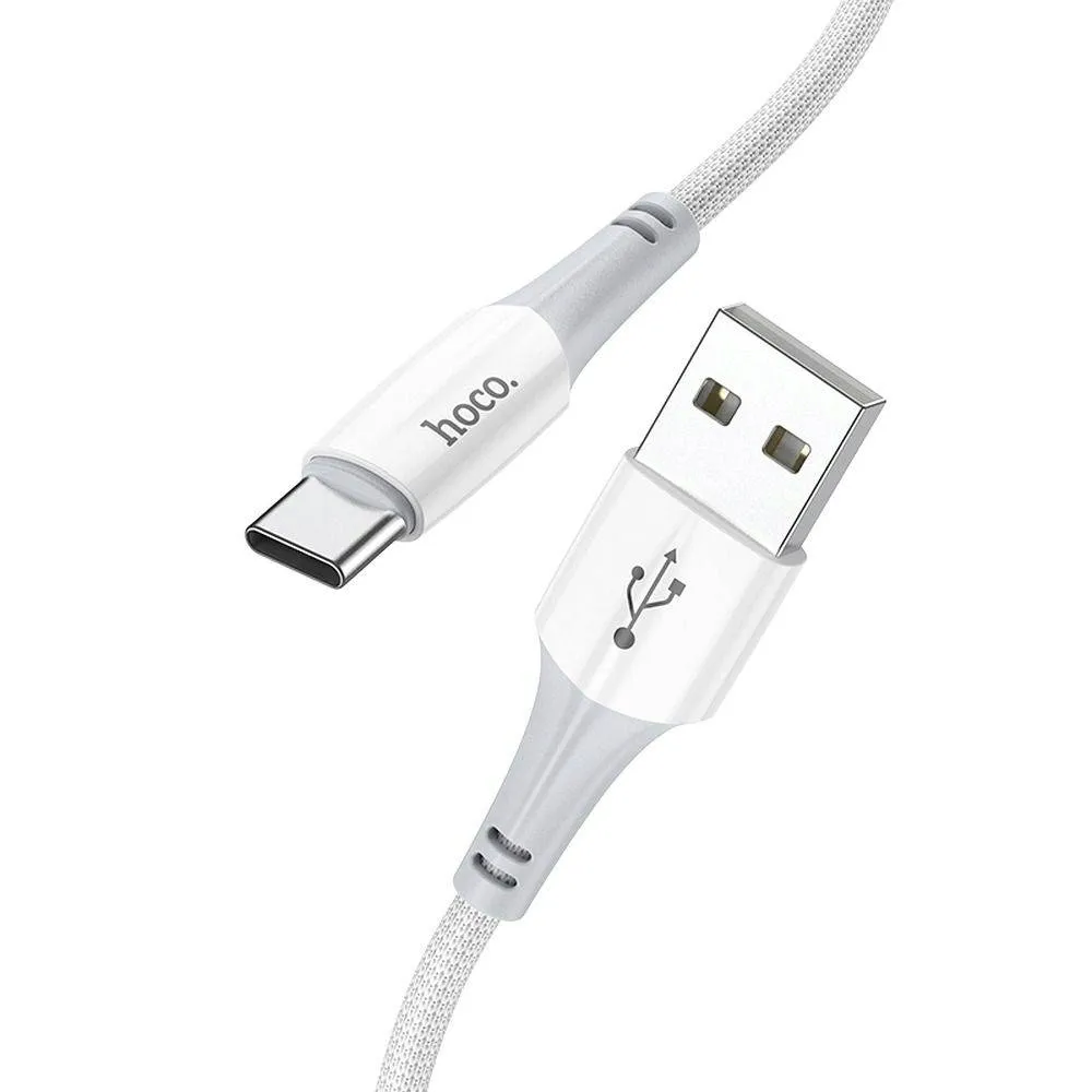 hoco-kabel-usb-do-typ-c-3a-ferry-x70-bialy-stan-nowy
