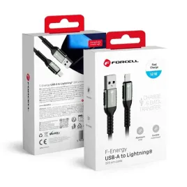 forcell-f-energy-c257-kabel-usb-a-do-lightning-24a-12w-cafule-2-m-czarny