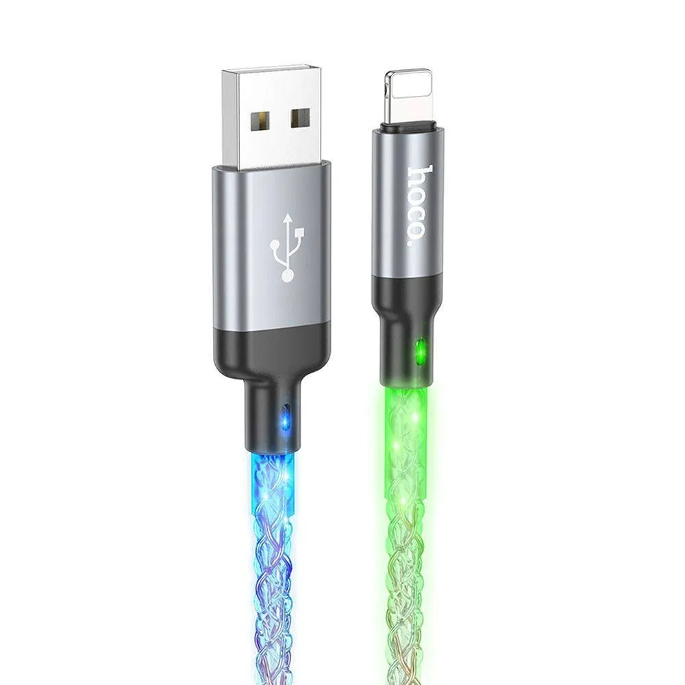 hoco-kabel-usb-a-do-lightning-24a-u112-1-m-szary-stan-nowy