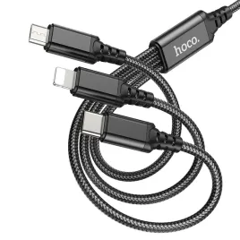 hoco-kabel-usb-3w1-do-iphone-do-lightning-8-pin-micro-typ-c-czarny-k028