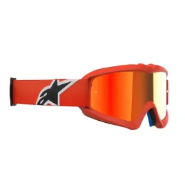gogle-alpinestars-youth-vision-corp-pomarancz-z-czerwona-lustrzana-szybka