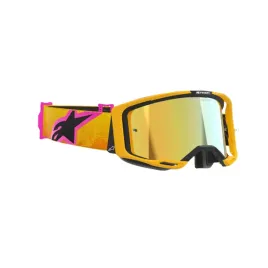 gogle-alpinestars-vision-8-corp-pomaranczowe-z-zlota-lustrzana-szybka