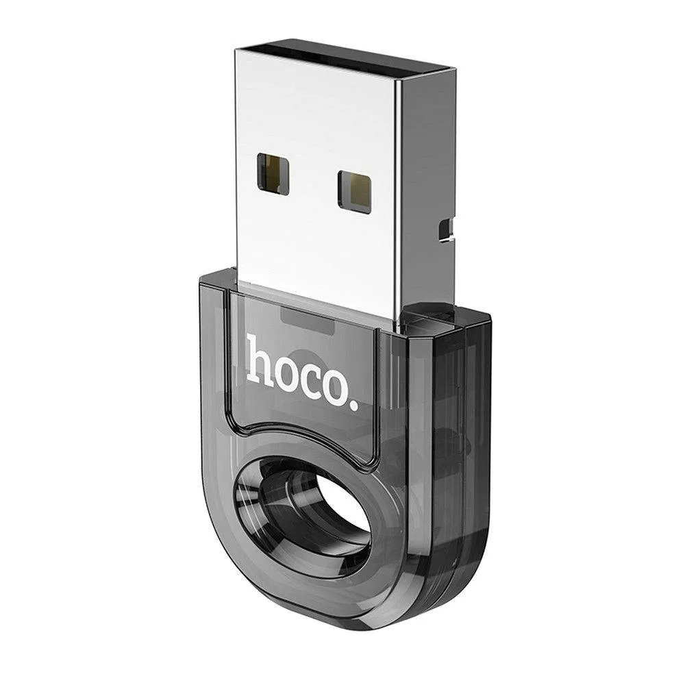 hoco-adapter-usb-a-bluetooth-ua28-transparentny-czarny-stan-nowy