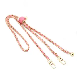lancuch-smycz-z-uchwytem-glamour-wszystkie-modele-max-80mm-szer-rozowy