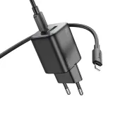 hoco-ladowarka-sieciowa-usb-a-typ-c-kabel-typ-c-do-lightning-pd-qc-3a-marka-hoco