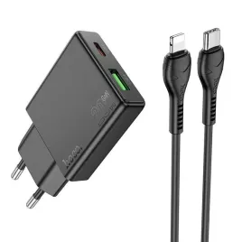 ladowarka-sieciowa-do-telefonu-hoco-slim-usb-a-usb-c-qc3-0-pd-3a-20w