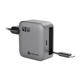 ladowarka-sieciowa-do-telefonu-forcell-f-energy-gan-usb-c-zwijany-kabel