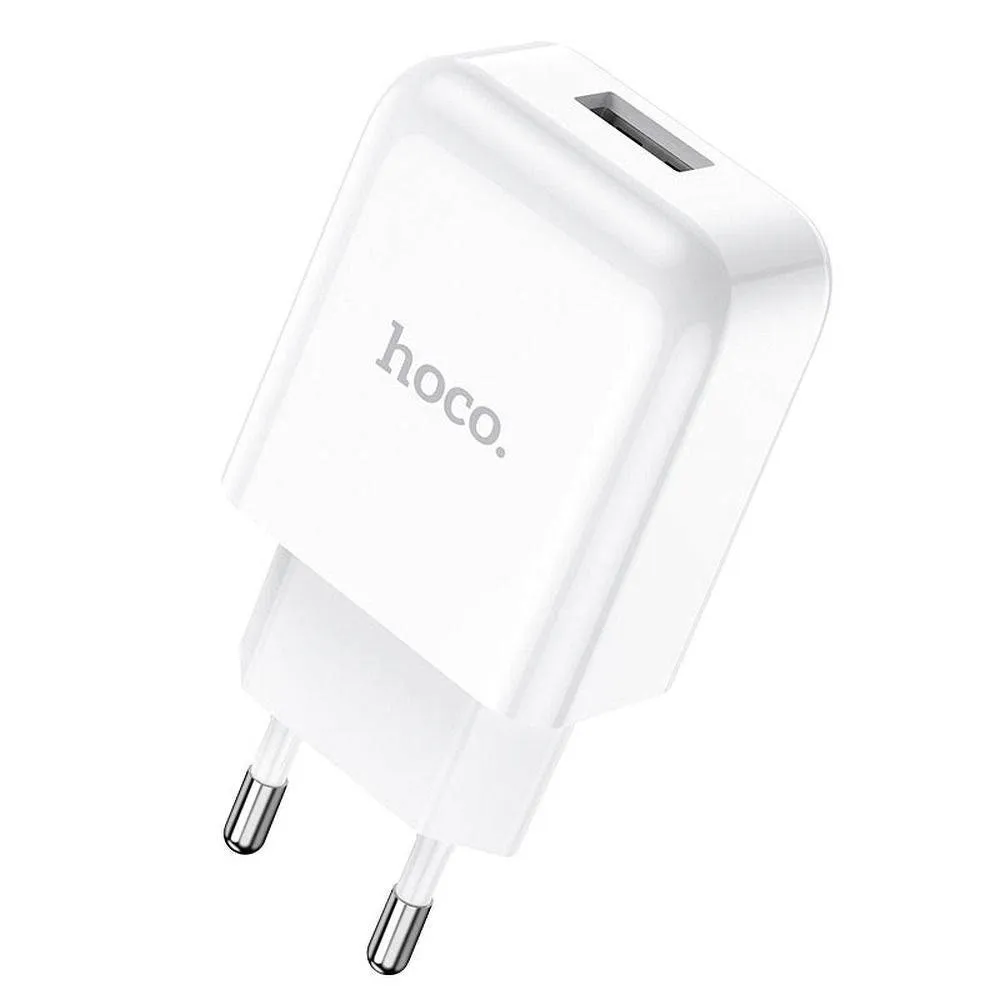 hoco-ladowarka-sieciowa-usb-2a-n2-vigour-biala