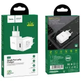 hoco-ladowarka-sieciowa-usb-2a-n2-vigour-biala-kolor-bialy