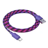 kabel-usb-a-do-usb-c-hoco-3a-1-m-x116-gradient-fioletowy-stan-nowy