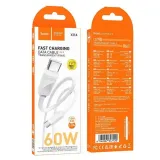 hoco-kabel-typ-c-do-typ-c-3a-60w-x114-1-m-bialy