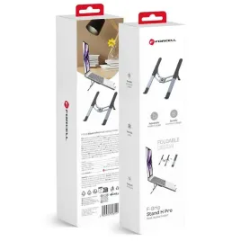 forcell-f-grip-fold-stand-h-pro-uchwyt-biurkowy-szary