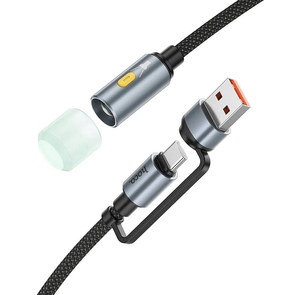 hoco-kabel-usb-a-typ-c-do-led-light-ua38c-czarny-stan-nowy