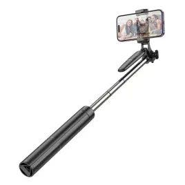 hoco-uchwyt-selfie-stick-tripod-z-bezprzewodowym-pilotem-soul-k19-czarny
