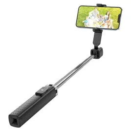 hoco-uchwyt-selfie-stick-fourpod-z-bezprzewodowym-pilotem-wave-k18-czarny