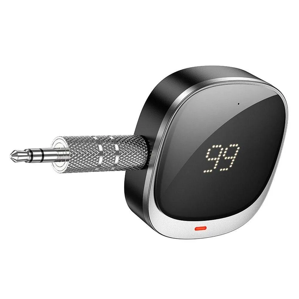 hoco-adapter-aux-bluetooth-z-wyswietlaczem-e80-czarny-stan-nowy