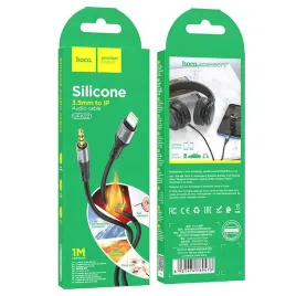hoco-kabel-aux-jack-35-mm-do-lightning-upa22-1-m-czarny