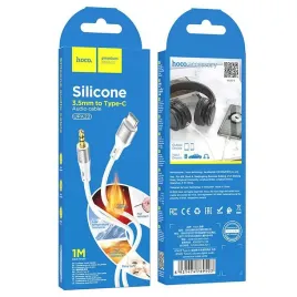 hoco-kabel-aux-jack-35-mm-do-lightning-upa22-1-m-bialy