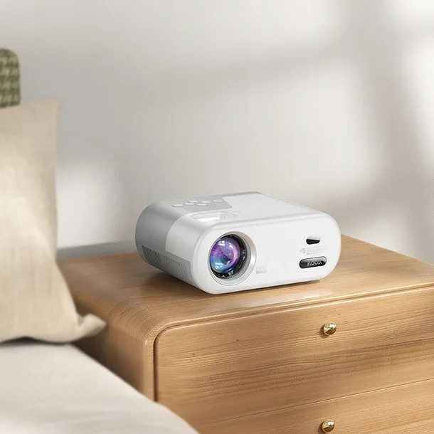 hoco-projektor-z-systemem-android-wi-fi-bluetooth-720p-dt2-bialy-zalaczone-wyposazenie-hoco-projektor-hd-ready-dt2-bialy-android-wi-fi-bluetooth-720p