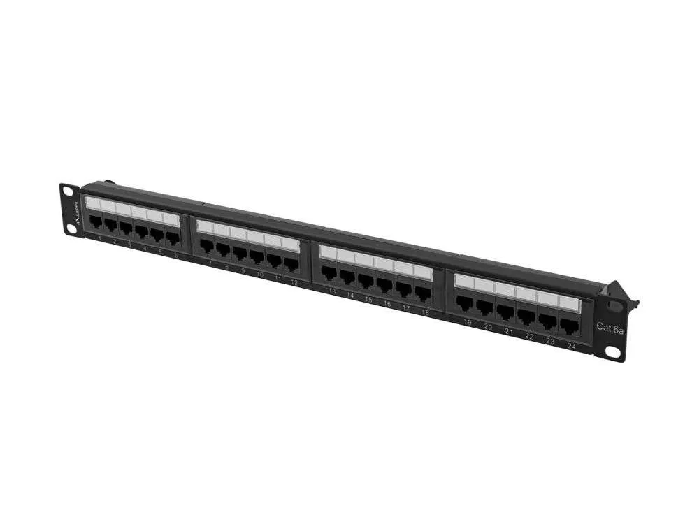 patch-panel-lanberg-ppua-1024-b-24-porty-czarny-waga-z-opakowaniem-0-1-kg