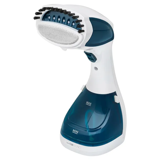 steamer-do-ubran-clatronic-db3717-1100-w-bialo-niebieska-dlugosc-przewodu-sieciowego-1-8-m