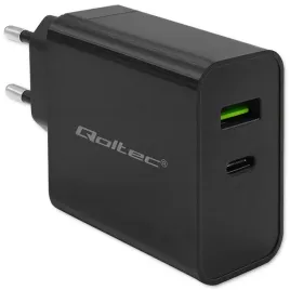 qoltec-ladowarka-super-szybka-pd-45w-5-20v-2-25-3a-1xusb-typ-c-1xusb-a