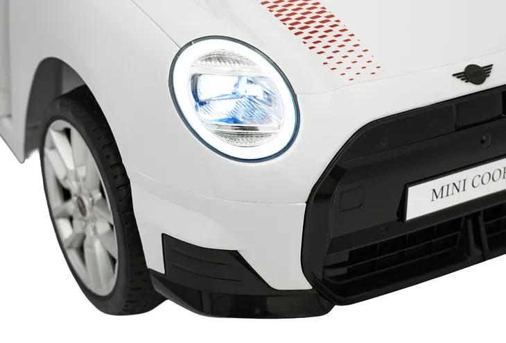auto-mini-cooper-bialy-na-akumulator-dla-dzieci-gratisy-stan-opakowania-oryginalne