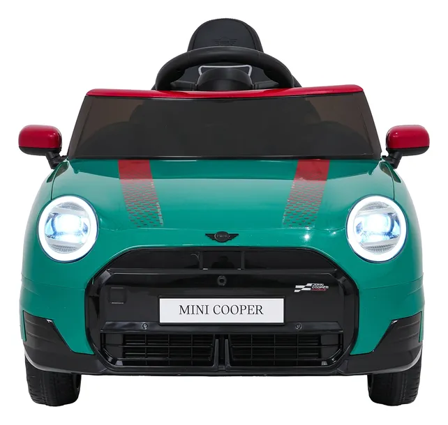 auto-mini-cooper-zielony-na-akumulator-dla-dzieci-gratisy-liczba-drzwi-2