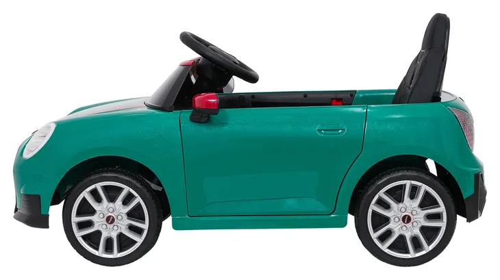 auto-mini-cooper-zielony-na-akumulator-dla-dzieci-gratisy-maksymalne-obciazenie-30-kg