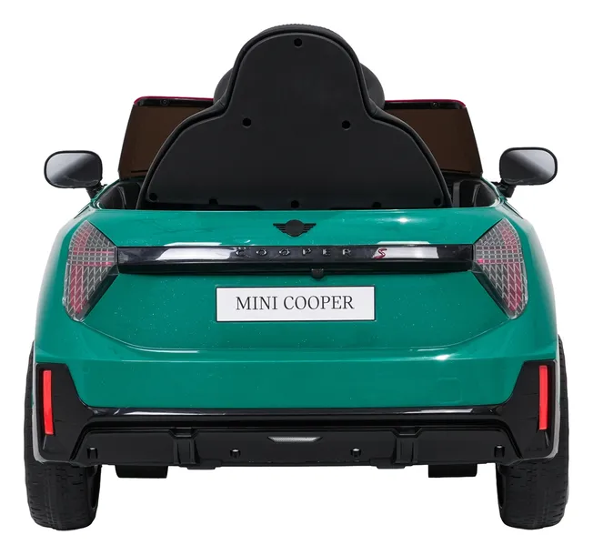auto-mini-cooper-zielony-na-akumulator-dla-dzieci-gratisy-waga-z-opakowaniem-16-kg