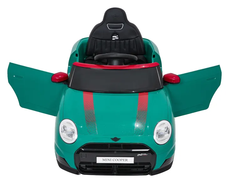 auto-mini-cooper-zielony-na-akumulator-dla-dzieci-gratisy-szerokosc-pojazdu-51-cm