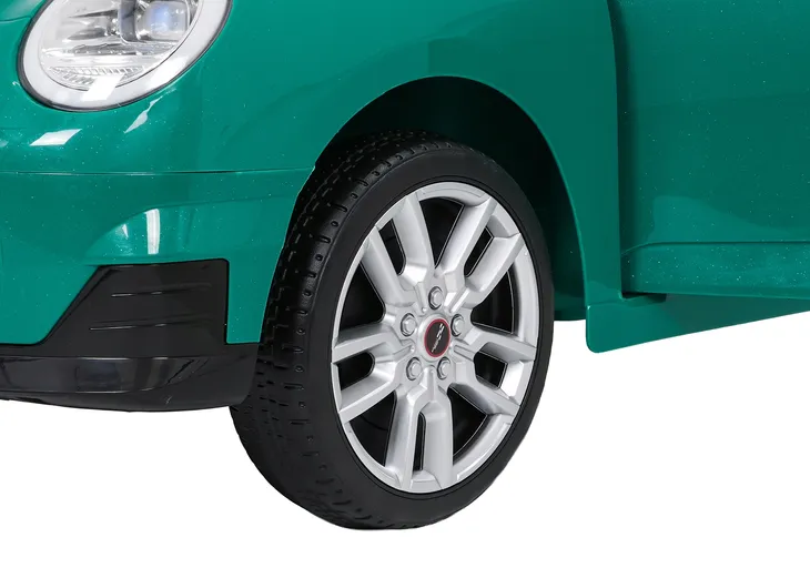 auto-mini-cooper-zielony-na-akumulator-dla-dzieci-gratisy-stan-nowy-marka-ramiz