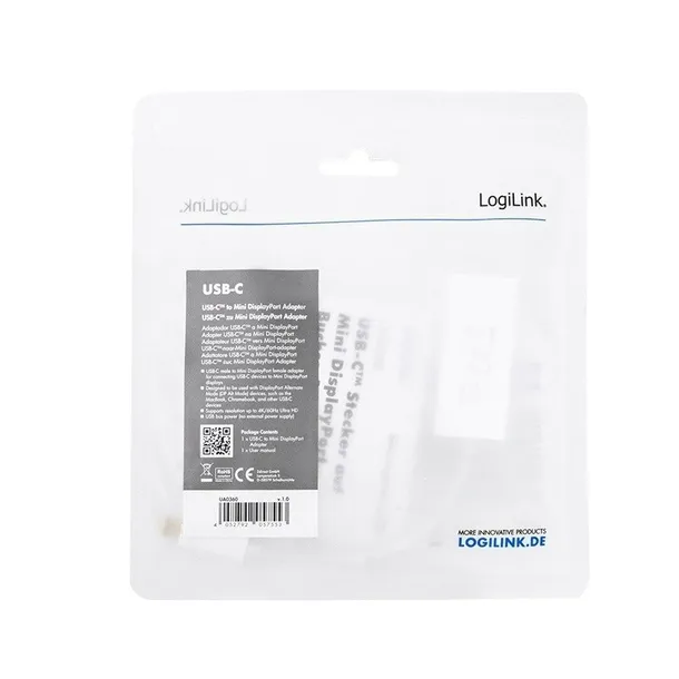 adapter-logilink-usb-c-mini-displayport-marka-logilink