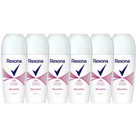 6x-rexona-biorythm-48h-ochrona-antyperspirant-w-kulce-roll-on-damski-50-ml