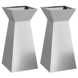 donica-slupowa-2-szt-srebrny-35-x-35-x-73-cm